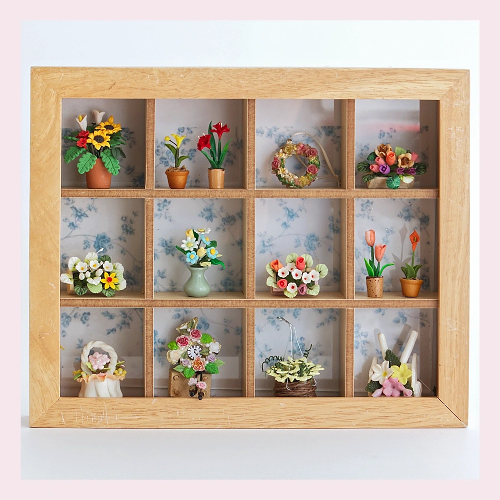 Pflanzen und Blumen Miniaturen