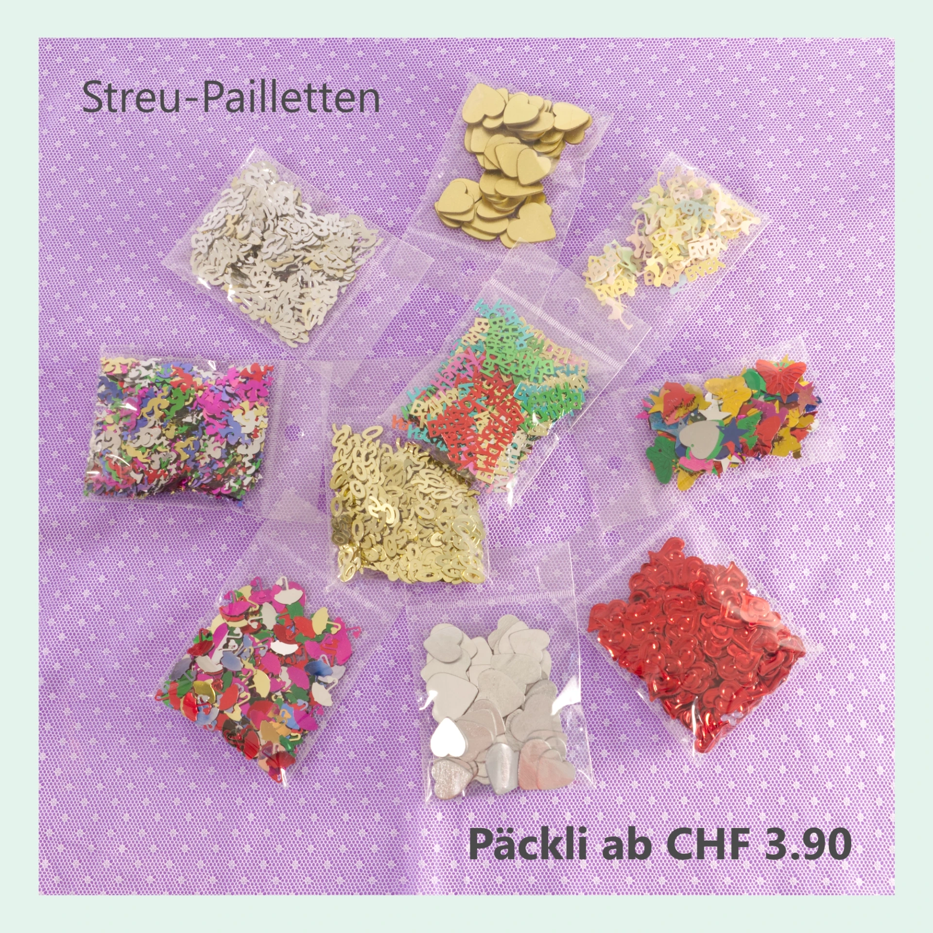 Streu-Pailletten